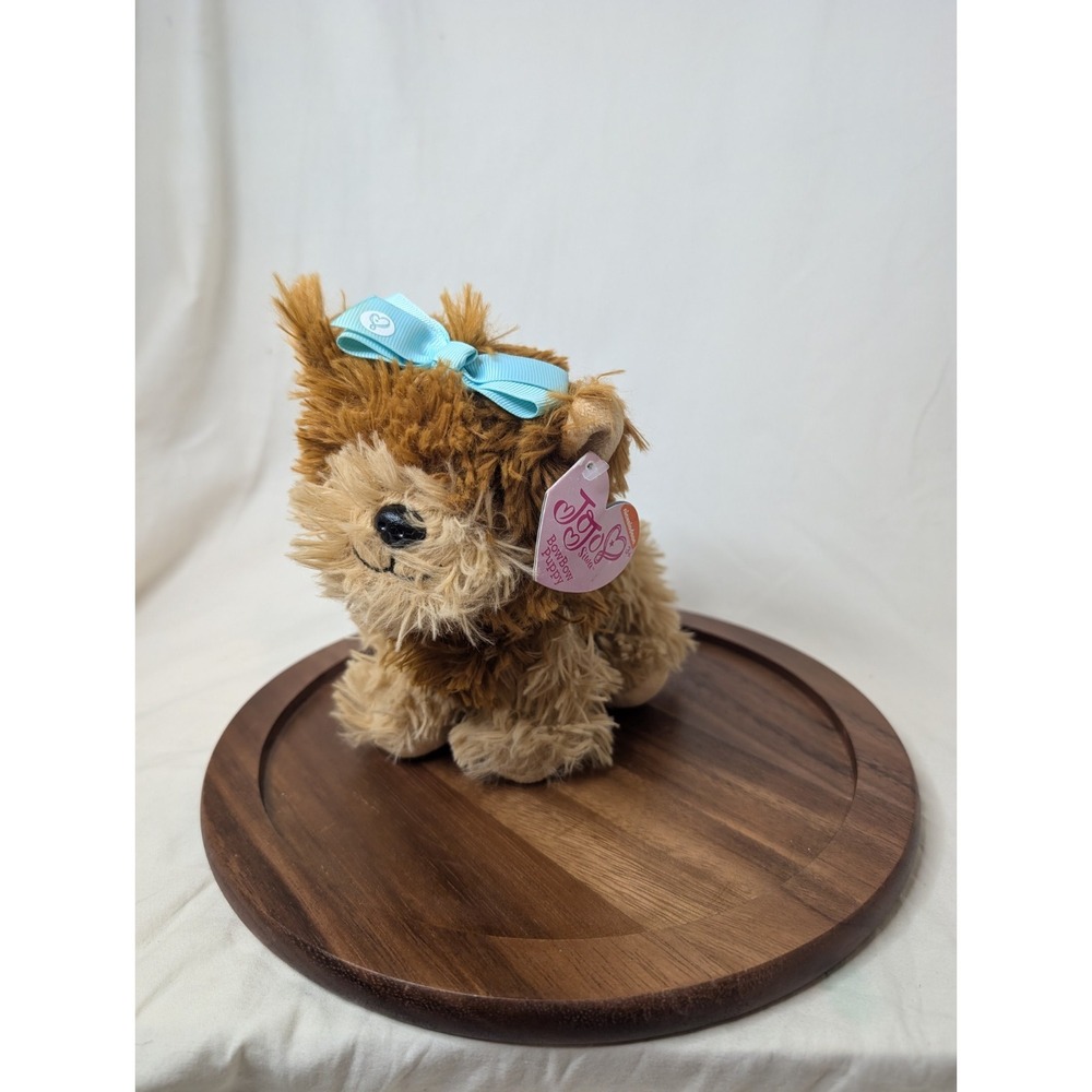 Nickelodeon Jojo Plush Siwa Bowbow Puppy Yorkie Tea Cup 2017 Viacom JustPlay NWT